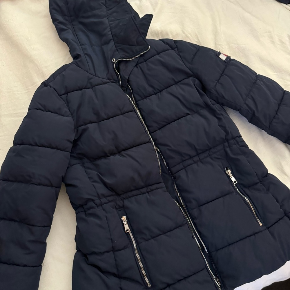 Tommy Hilfiger Navy Winter Coat